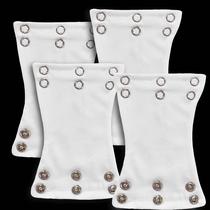 Kit 4 Extensor de Body de Bebê Universal Algodão Antialérgico Compatível com Marcas Importadas Carters Menino Menina