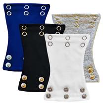 Kit 4 Extensor de Body de Bebê Universal Algodão Antialérgico Compatível com Marcas Importadas Carters Menino Menina