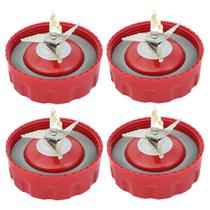 Kit 4 Facas Vermelha 6 Lâminas Liquidificador Ri2240 Ri2242 Ri2244 Philips Walita Kit 4 Facas Vermelha 6 Lâminas Liquidificador Ri2240 Ri2242 Ri2244 Philips Walita