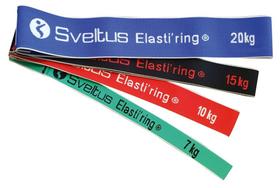 Kit 4 Faixas Elasticas Elastring Tipo Miniband 7,10,15 20k