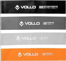 Kit 4 Faixas Mini Band De Exercício em Casa 4 intensidades Vollo