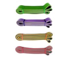 Kit 4 Faixas Super Band Elástico Borracha Cross Training - Colorido
