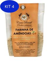 Kit 4 Farinha De Amêndoas Sem Glúten Ceres 150G