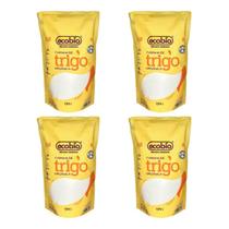 Kit 4 Farinha De Trigo Tipo 1 Orgânica Sem Soja Ecobio 2Kg