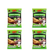 Kit 4 Farofa de Mandioca Temperada Costelinha Com Limão 250g