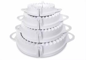 Kit 4 Fechador Modelador Cortador De Pastel E Risólis