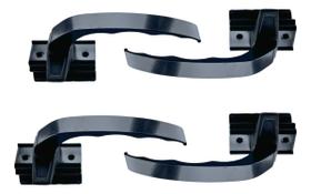 Kit 4 Fecho Nylon Suprema Fma70 Trava Fácil Segurança Janela