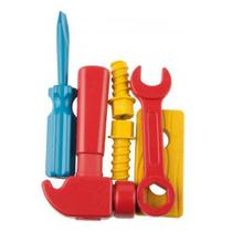 Kit 4 Ferramentas Martelo Chave de Fenda - Matrix