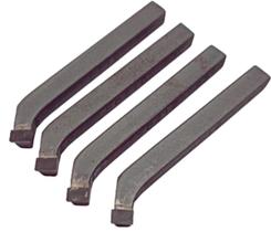 KIT 4 Ferramentas Soldadas Para Torno ISO 2 Q10 P30 Direita