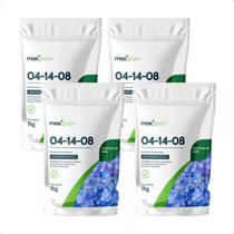 Kit 4 Fertilizantes Mineral Misto Npk 04-14-08 1kg Maxgreen Kit 4 Fertilizantes Mineral Misto Npk 04-14-08 1kg Maxgreen