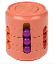 Kit 4 Fidget Toy Latinha Quebra Cabeça Giratória Anti Stress