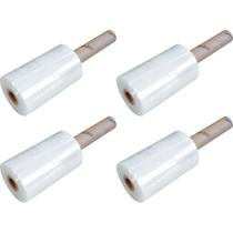 Kit 4 filme stretch plastico empacotamento manual 150mm x 300m vonder
