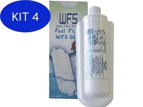 Kit 4 Filtro Refil wfs003 latina purimix puritronic puri ice