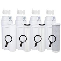 Kit 4 Filtros Água Poço Artesiano Tira Barro Esedimentos Kit 4 Filtros Água Poço Artesiano Tira Barro Esedimentos