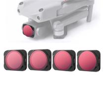 Kit 4 Filtros - ND4+ND8+ND16+ND32 Para Drone DJI Mavic Air 2S