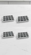 Kit 4 Filtros Purificadores Antiodor para Refrigerador