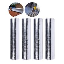 Kit 4 Fita Asfáltica Aluminizada Adesiva Reparos Multiúso 90cm x 10m Kit 4 Fita Asfáltica Aluminizada Adesiva Reparos Multiúso 90cm x 10m