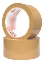 Kit 4 Fita De Empacotamento Marrom 48mm X 45m Threebond
