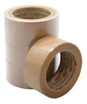 Kit 4 Fita Empacotamento 3M Marrom 5899 45x100m