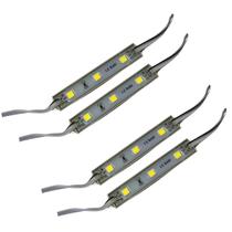 Kit 4 Fita Led Para Placa Bau Fita 3 Leds Universal 12v Kit 4 Fita Led Para Placa Bau Fita 3 Leds Universal 12v