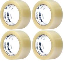 Kit 4 Fitas De Embalagem Alltape 48Mm X 50M Transparente