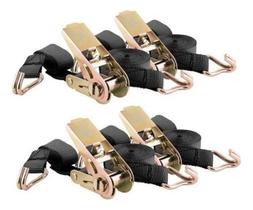 Kit 4 Fitas Para Prender Carga Cinta Catraca Amarração 500Kg