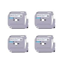 Kit 4 Fitas Plásticas M-k231 Pt70, Pt70bm E Pt80 Compatível Cor Branco