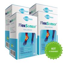 Kit 4 Flex Sensor Hialuronic 250mg com 60Caps QualyNutri