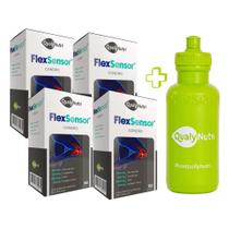Kit 4 FlexSensor Condro E Colageno QualyNutri Garrafa Squeeze 240 Caps Kit 4 FlexSensor Condro E Colageno QualyNutri Garrafa Squeeze 240 Caps