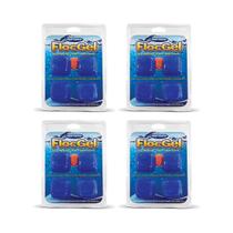 Kit 4 Floc Gel 4 Cubos Hidroazul 90g