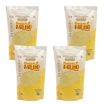 Kit 4 Flocões de Milho Orgânico Sem Glúten Zero Lactose Ecobio 1200g Kit 4 Flocões de Milho Orgânico Sem Glúten Zero Lactose Ecobio 1200g