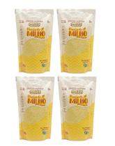 Kit 4 Flocões de Milho Orgânico Sem Glúten Zero Lactose Ecobio 1200g
