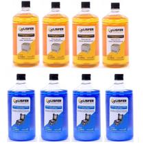 Kit 4 Fluido 4 Detergente Para Test E Limpeza Injetores 1l