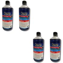 Kit 4 Fluídos De 1 L Líquido Test/ De Bicos Injetores Kitest Kit 4 Fluídos De 1 L Líquido Test/ De Bicos Injetores Kitest