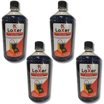 Kit 4 Fluidos Líquidos Test Limpeza Bicos Injetores 1L Loxer