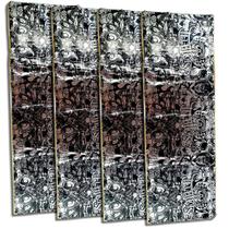 Kit 4 folhas manta acústica technoise - folha 30,5x90cm / espessura 2,2mm - p/ som automotivo - cód.