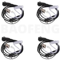 Kit 4 Fones de Silicone Para Rádio Comunicador RC3002 777S UV6R