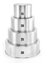 Kit 4 Forma Assadeira Bolo Redonda Alta 15-20-25-30 Kit 4 Forma Assadeira Bolo Redonda Alta 15-20-25-30