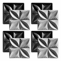 Kit 4 Formas 3d Abs - Campestre 29x29 Placa Gesso Cimento