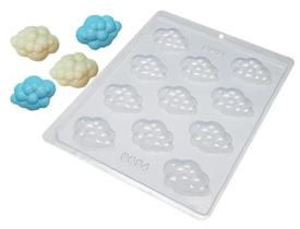 Kit 4 Formas Chocolate Simples Acetato Bwb Nuvem 9654
