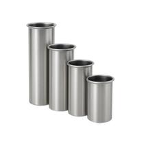 Kit 4 Formas de Alumínio Cilíndrico N04 para Velas Artesanais