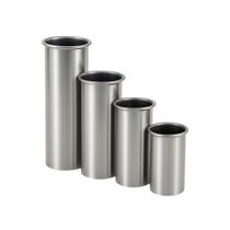 Kit 4 Formas de Alumínio Cilíndrico N05 para Velas Artesanais