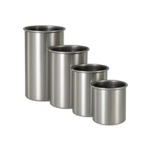 Kit 4 Formas de Alumínio Cilíndrico N09 para Velas Artesanais