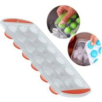 Kit 4 Formas de Gelo Cubo Rígida e Fundo Silicone Cores Sortidas Quality ORIGINAL
