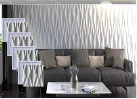 Kit 4 Formas Molde Para Gesso 3D E Cimento Abs