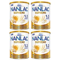 Kit 4 Fórmula Infantil Nanlac Supreme Pro 800g