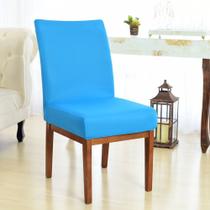 Kit 4 Forro para Cadeira Estampado de Malha Limpa Estoque Tifanny