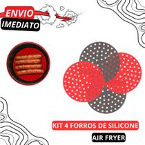 Kit 4 Forros de Silicone Redondo Resistente Linha PREMIUM Envio Imediato