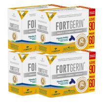 Kit 4 Fortgerin Ômega 3 + Vitaminas + Minerais 90 Cápsulas Kit 4 Fortgerin Ômega 3 + Vitaminas + Minerais 90 Cápsulas