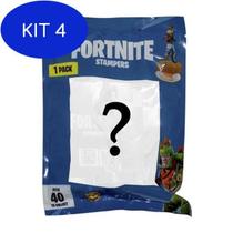 Kit 4 Fortnite Carimbos Colecionáveis Surpresa - Sunny